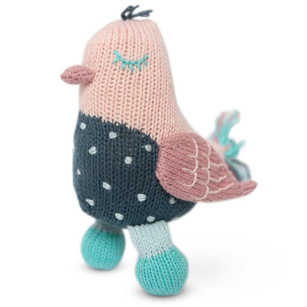 NWT Finn + Emma Bird Sparrow Rattle